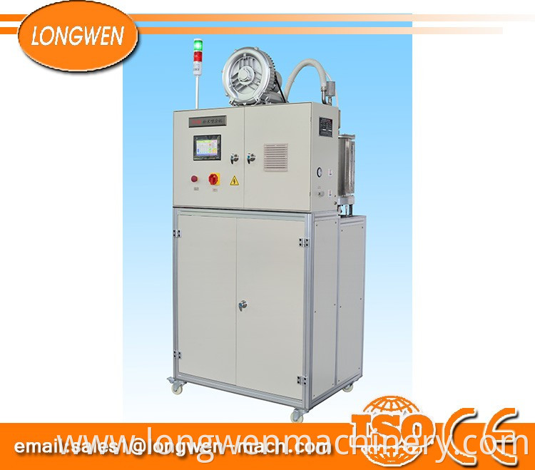 Powder coating system for can body making line